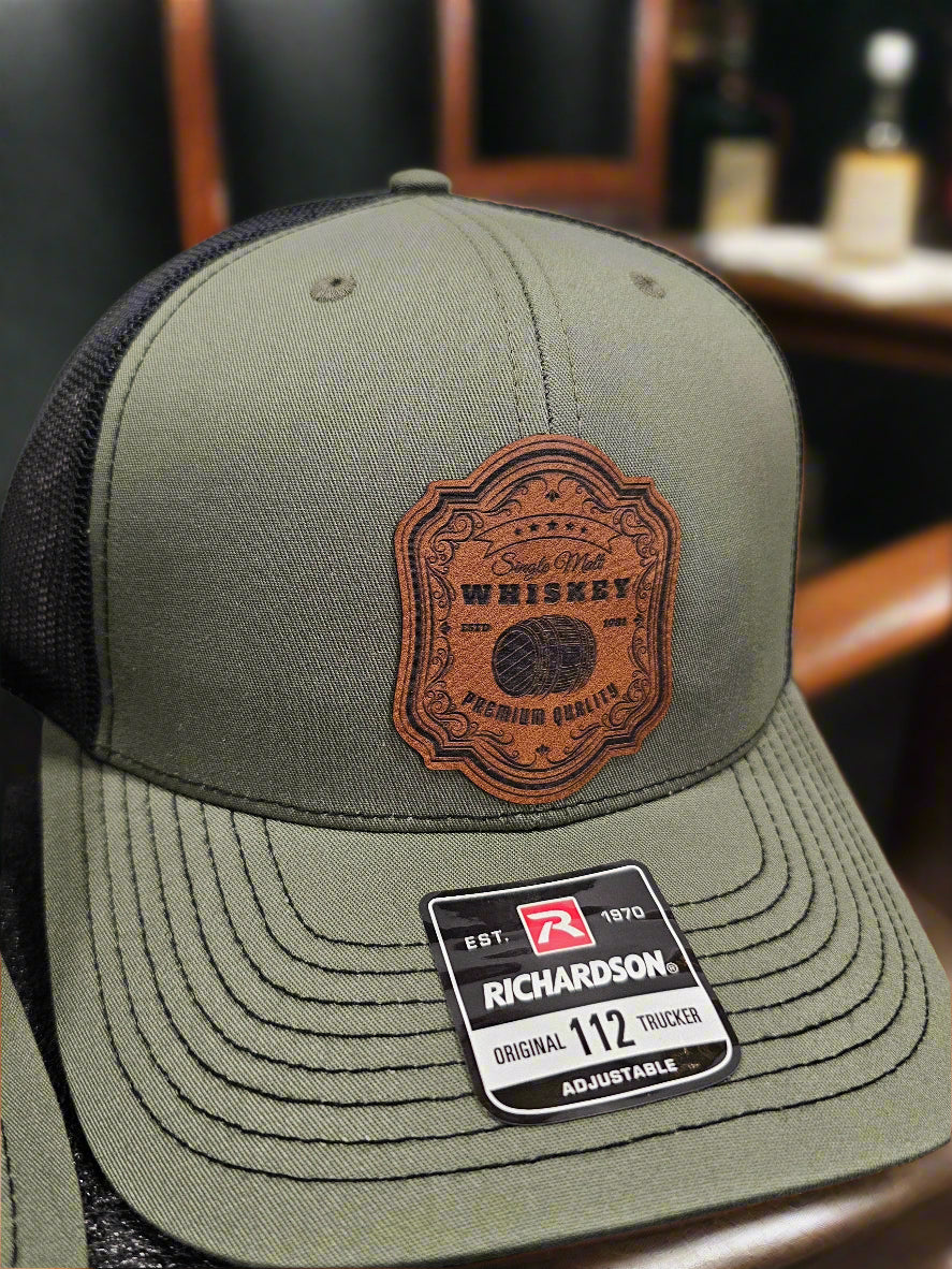 Richardson 112 Whisky/Bourbon Room Trucker Hat - Woelfel Custom Designs