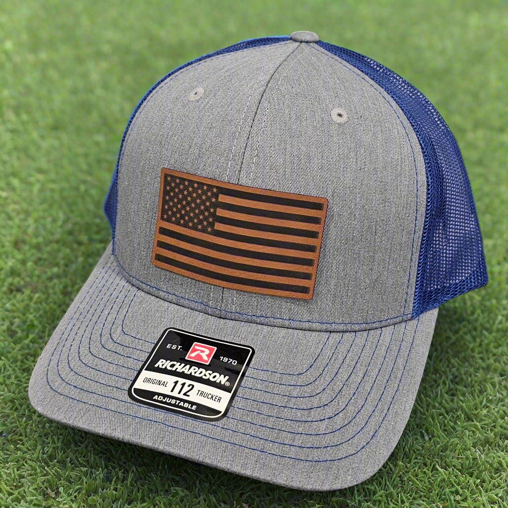 Richardson 112 American Flag Patch Hat - Woelfel Custom Designs
