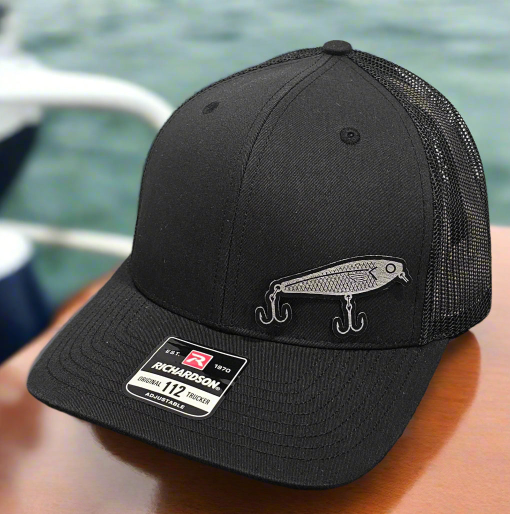 Richardson 112 Fishing Lure Trucker Hat - Woelfel Custom Designs
