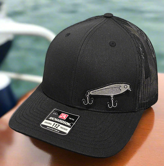 Richardson 112 Fishing Lure Trucker Hat - Woelfel Custom Designs