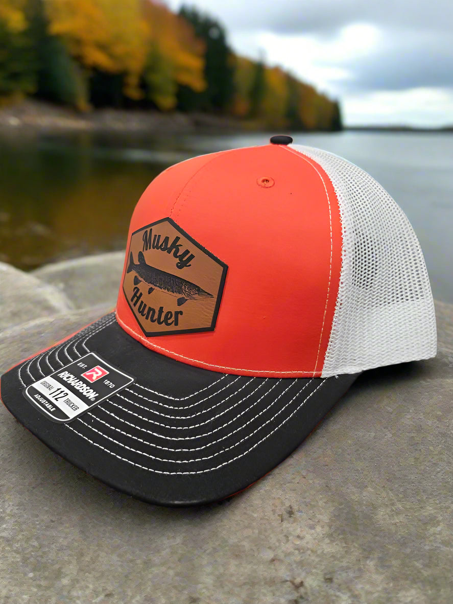 Richardson 112 Musky Fishing Trucker Hat - Woelfel Custom Designs