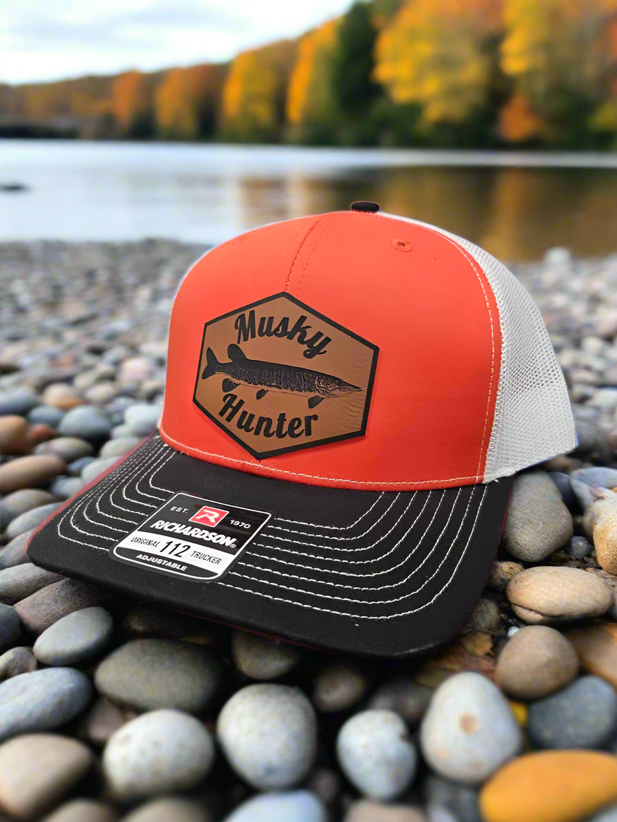 Richardson 112 Musky Fishing Trucker Hat - Woelfel Custom Designs