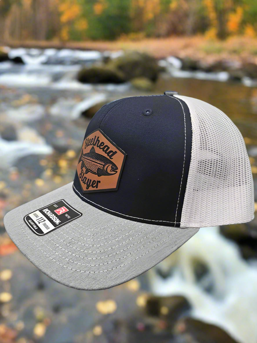 Richardson 112 Steelhead Slayer Fishing Trucker Hat - Woelfel Custom Designs