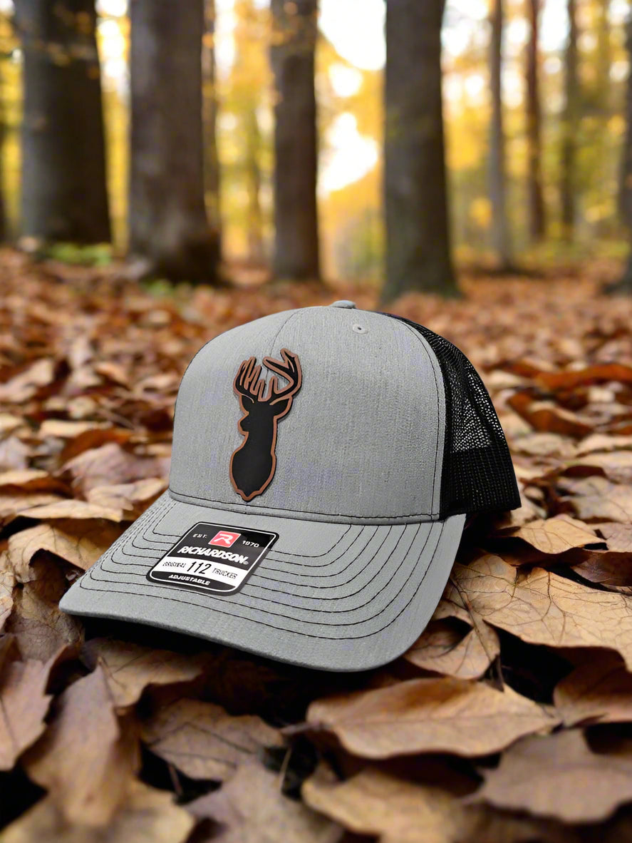 Richardson 112 Deer Antler Patch Hat - Woelfel Custom Designs