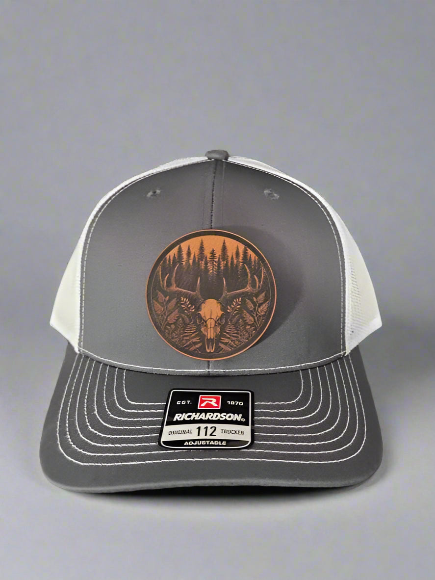 Richardson 112 Euro Mount Buck Deer/Wildlife Patch Hat