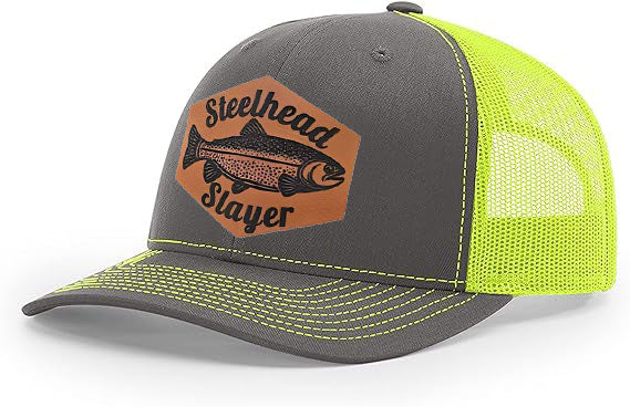Richardson 112 Steelhead Slayer Fishing Trucker Hat - Woelfel Custom Designs