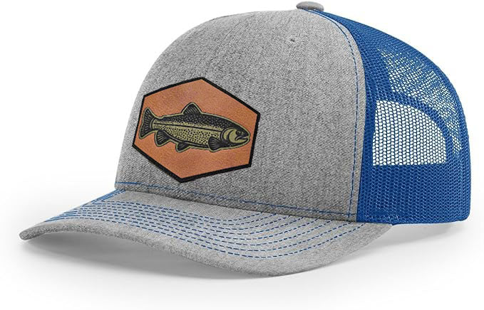 Richardson 112 Rainbow Trout Fishing Patch Hat - Woelfel Custom Designs