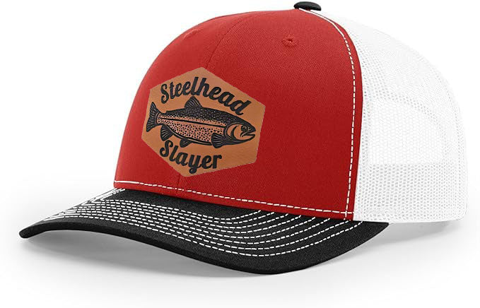 Richardson 112 Steelhead Slayer Fishing Trucker Hat - Woelfel Custom Designs
