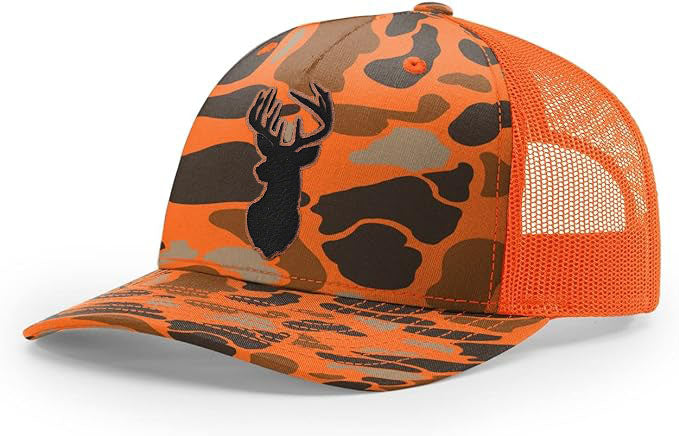 Richardson 112 Deer Antler Patch Hat - Woelfel Custom Designs