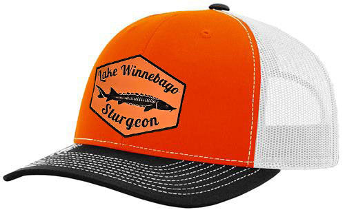 Richardson 112 Lake Winnebago Sturgeon Trucker Hat - Woelfel Custom Designs