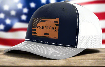 Richardson 112 Leatherette Gulf Of 'Merica Trucker Hat