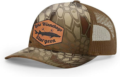 Richardson 112 Lake Winnebago Sturgeon Spearing Trucker Hat