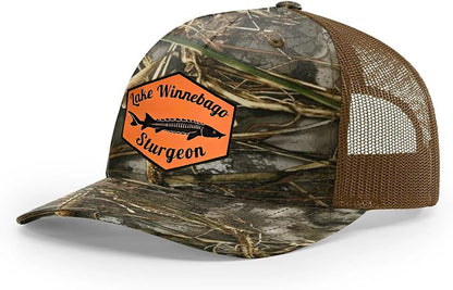 Richardson 112 Lake Winnebago Sturgeon Trucker Hat