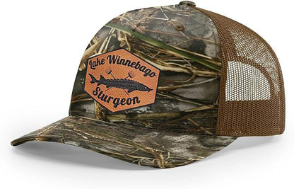 Richardson 112 Lake Winnebago Sturgeon Spearing Trucker Hat