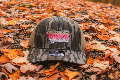 Richardson 112 Rainbow Trout Scales Montana Fishing Trucker Hat